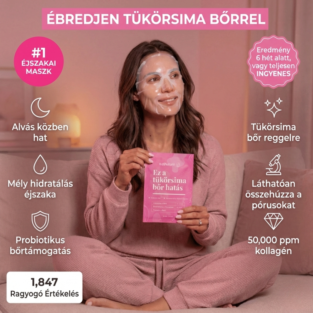 Éjszakai Mélyhidratáló Kollagén Maszk