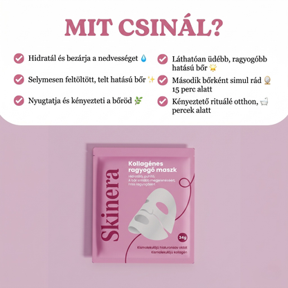 Kollagénes ragyogó maszk