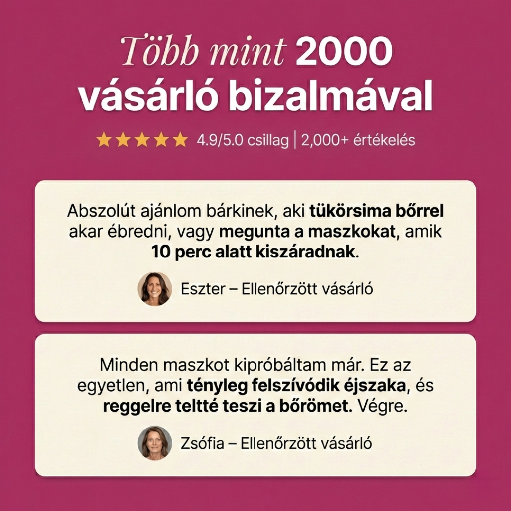 Éjszakai Mélyhidratáló Kollagén Maszk