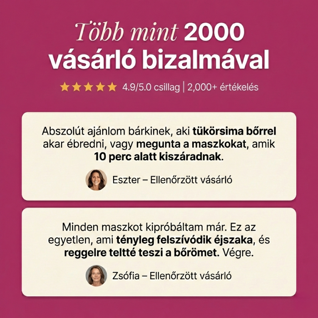 Éjszakai Mélyhidratáló Kollagén Maszk
